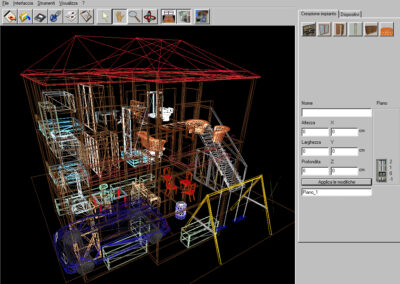 Struttura 3D palazzina demo