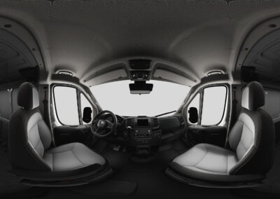 Generazione immagini 360° da configurazione veicolo